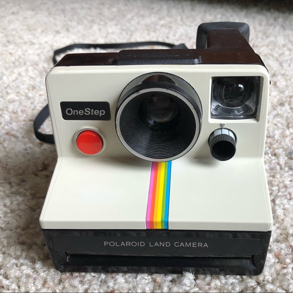 Polaroid One Step Rainbow Stripe SX-70 Land Camera